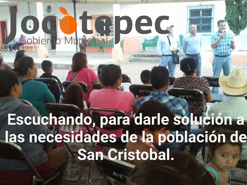 DELEGACIÓN DE SAN CRISTOBAL Y EL PRESIDENTE,C.MANUEL HARO PÉREZ