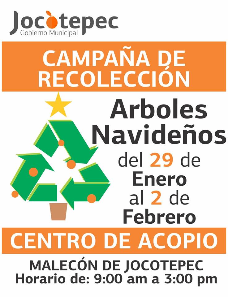 CAMPAÑA DE RECOLECCIÓN DE ÁRBOLES NAVIDEÑOS.