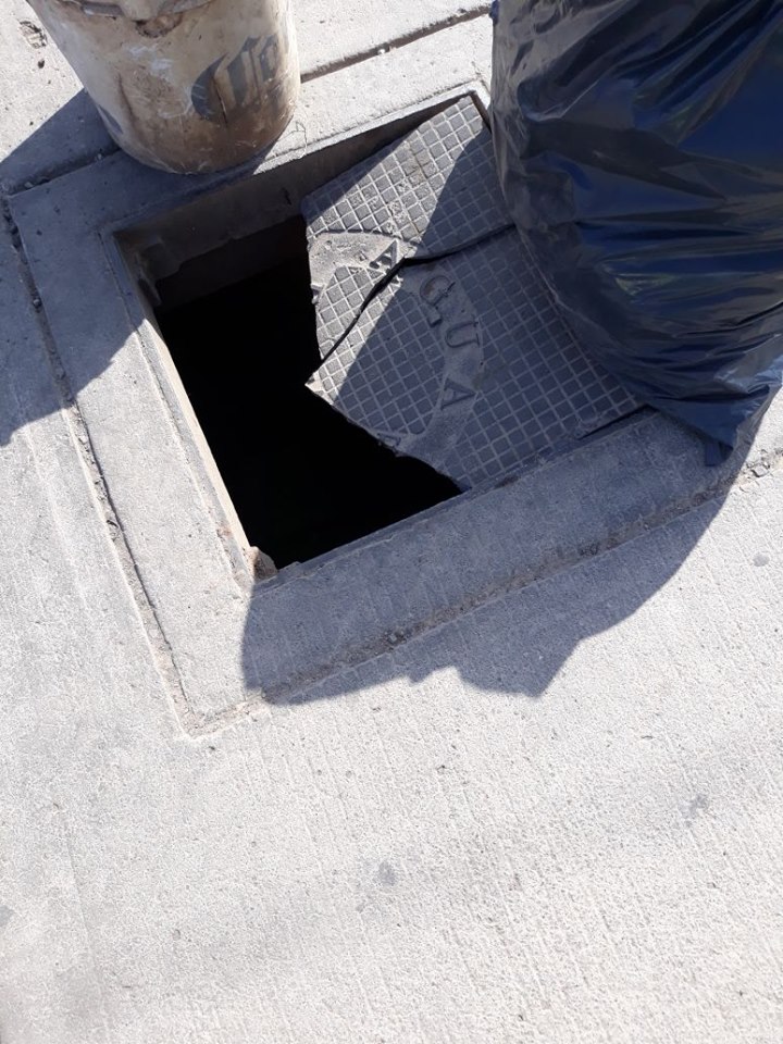 REPARACIÓN DE TAPA DE VÁLVULA DAÑADA.