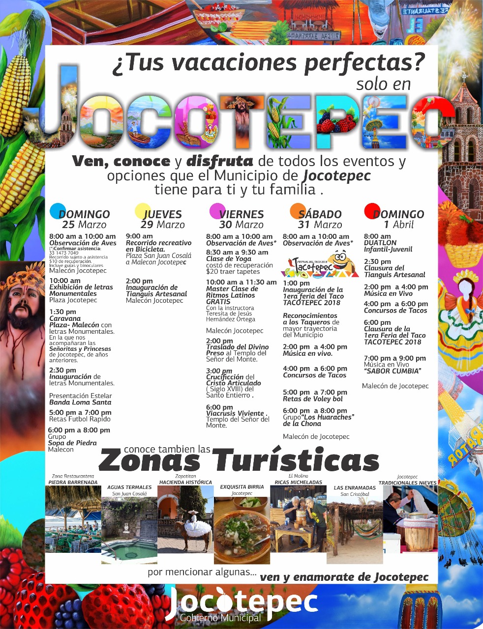 LAS MEJORES VACACIONES SOLO EN JOCOTEPEC
