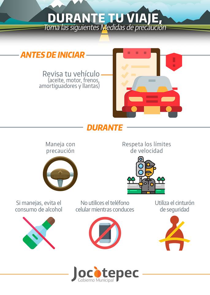 DURANTE TUS VACACIONES TOMA MEDIDAS DE SEGURIDAD