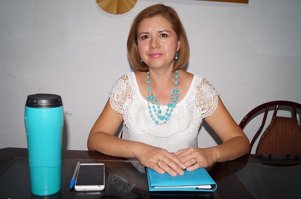 María Elena Macias,candidata de Nueva Alianza