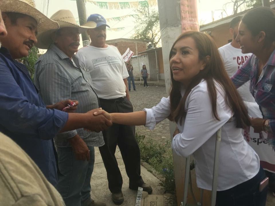 JULIA VALENCIA VISITÓ SAN JUAN COSALÁ