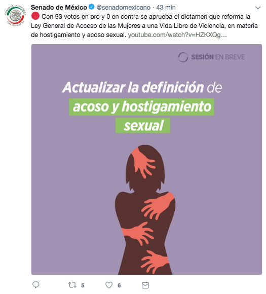 ACTUALIZAR DEFINICIÓN DEL ACOSO Y HOSTIGAMIENTO SEXUAL