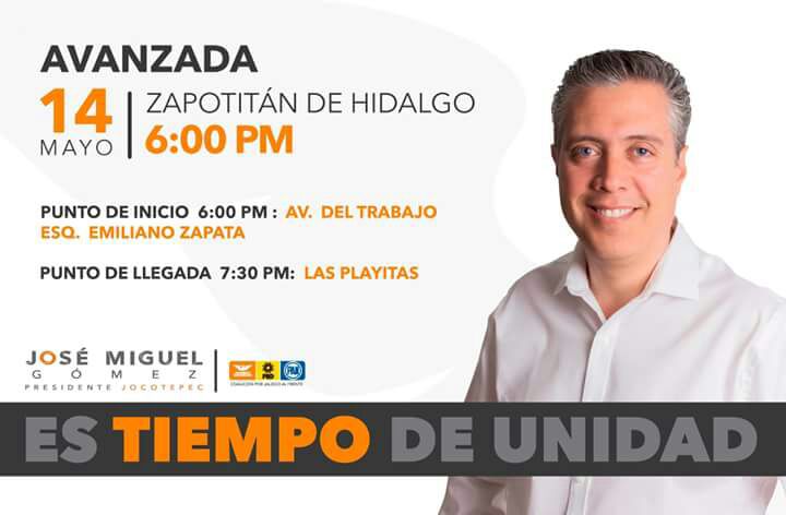 José Miguel caminará calles de Zapotitan