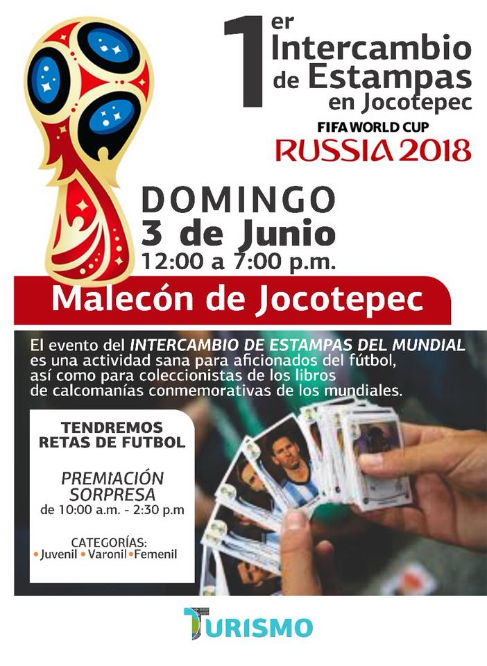 INTERCAMBIO DE ESTAMPAS DEL MUNDIAL,,RUSIA 2018
