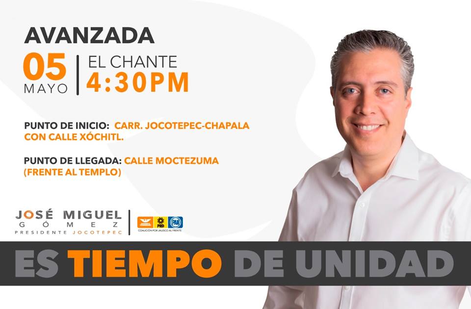 HOY SABADO 5 DE MAYO,JOSE MIGUEL VISITARÁ EL CHANTE