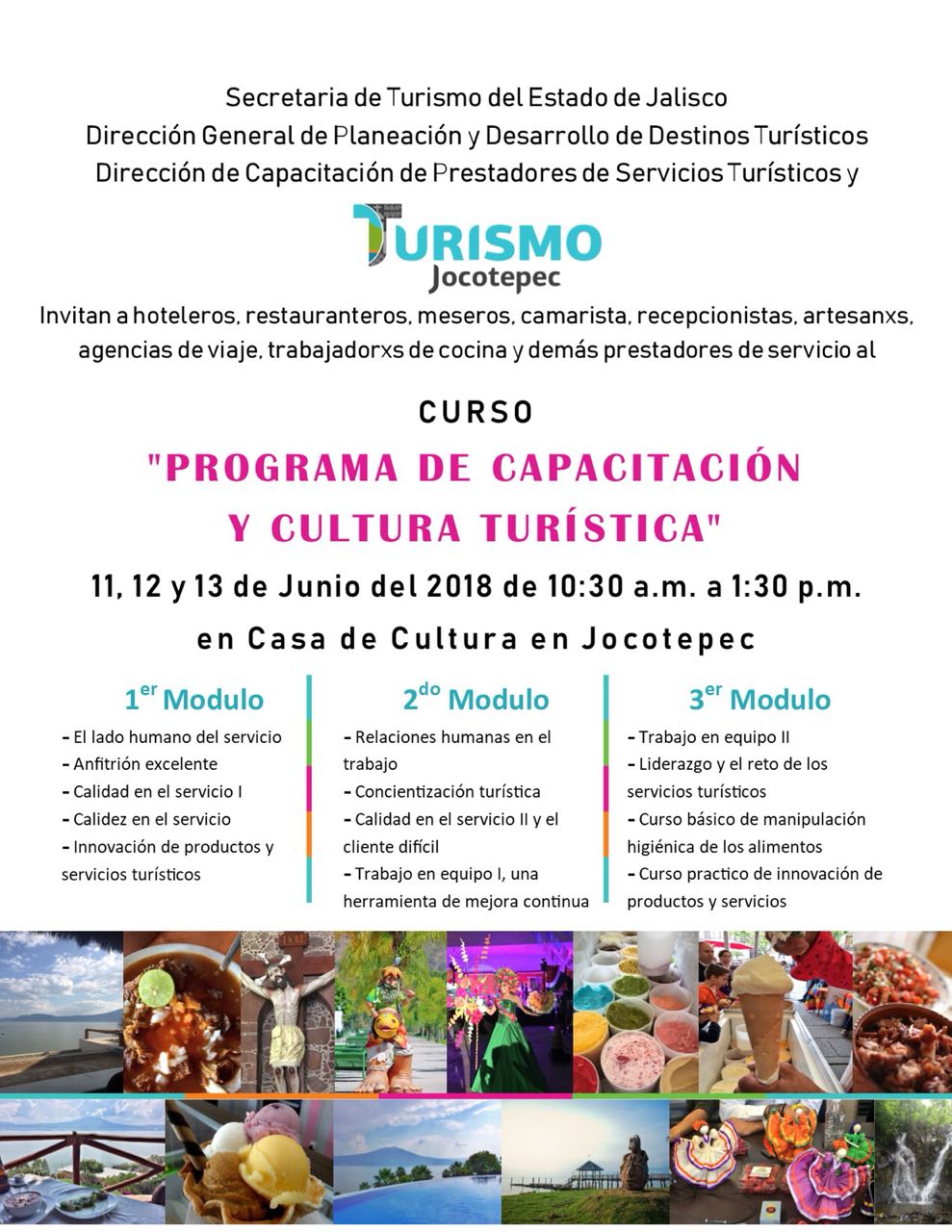 Programa de capacitación y Cultura Temática  Turística