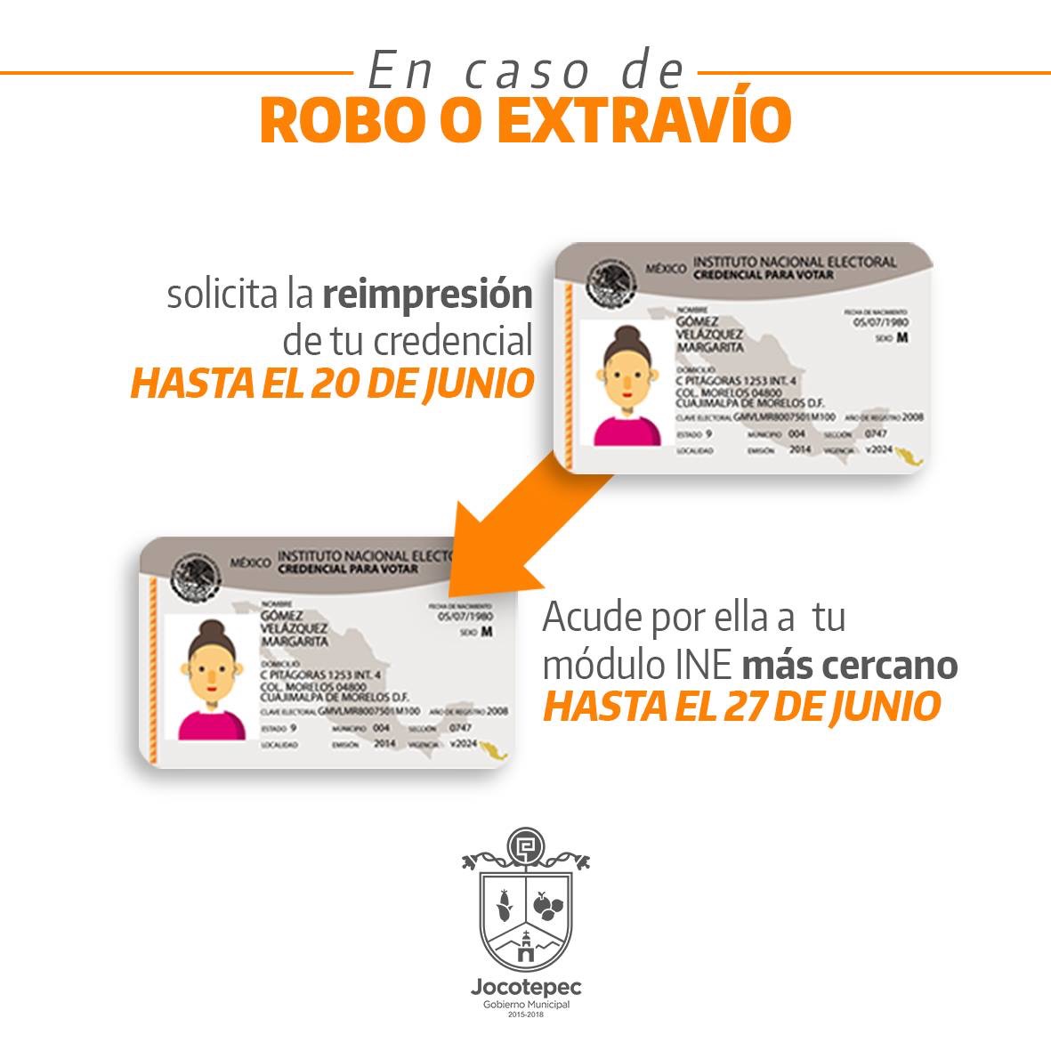 En Caso D Robo O Extravío
