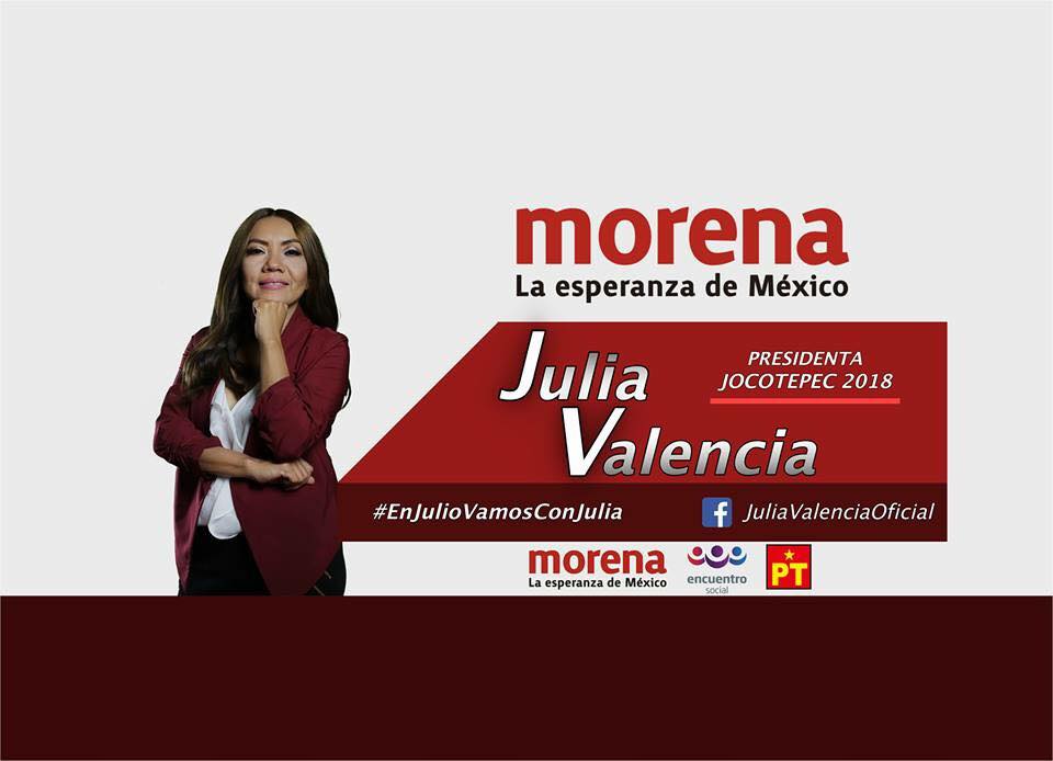 PROPUESTAS DE JULIA VALENCIA,CANDIDATA A PRESIDENTE DE JOCOTEPEC,PARTIDO MORENA