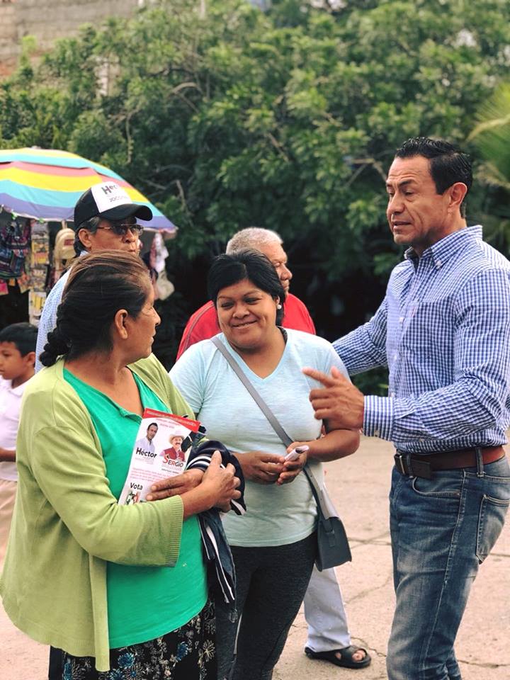 HECTOR HUERTA EN EL CHANTE AYER 11 DE JUNIO