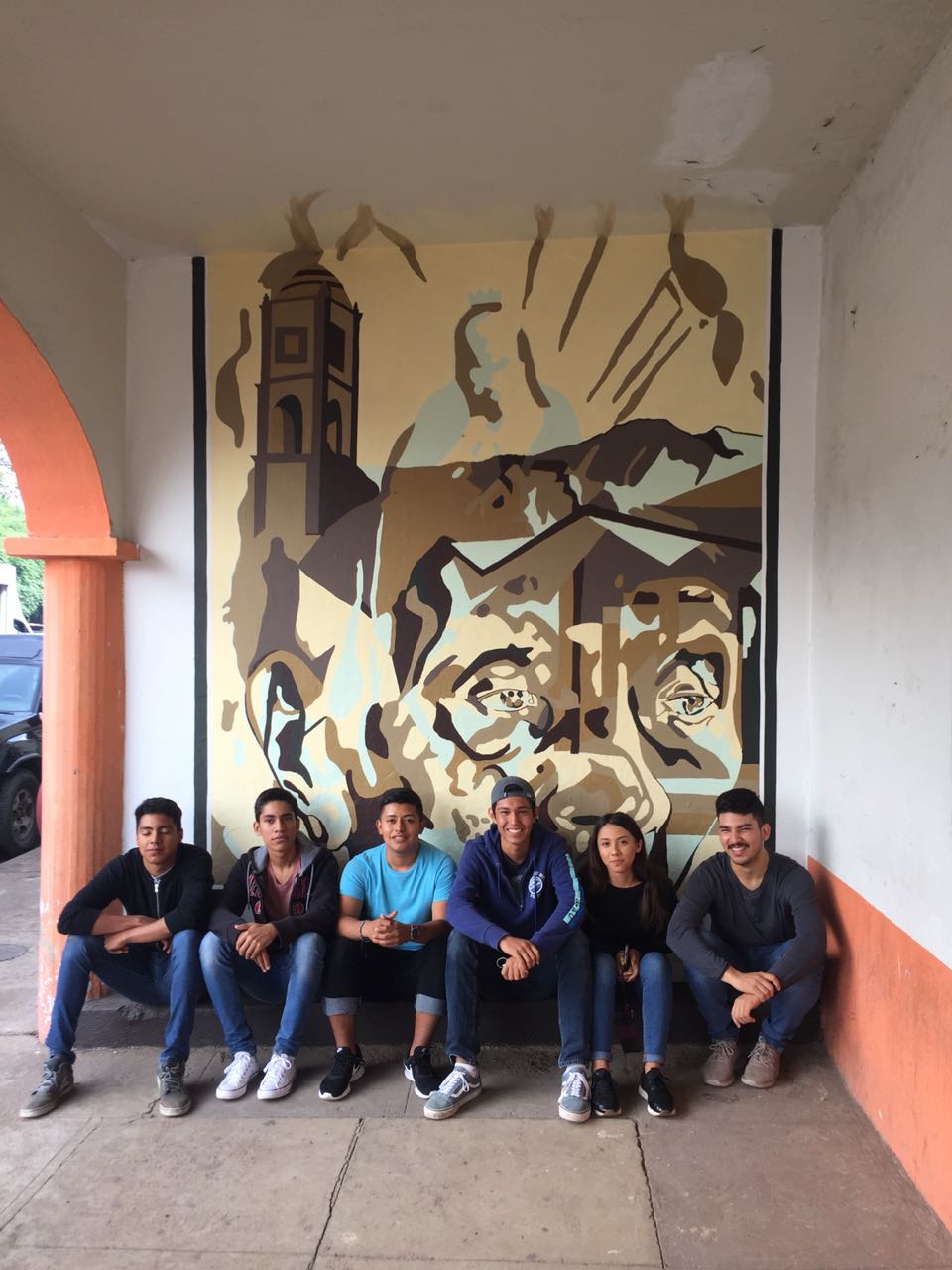 Mural en Zapotitan de Hidalgo JAL.