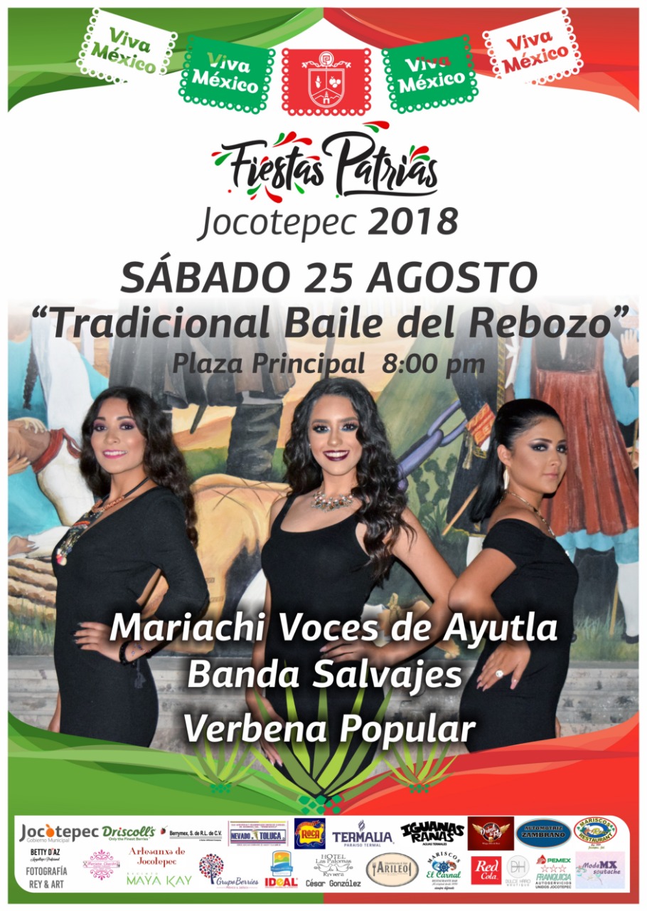 GRAN BAILE DEL REBOZO,PLAZA PRINCPAL