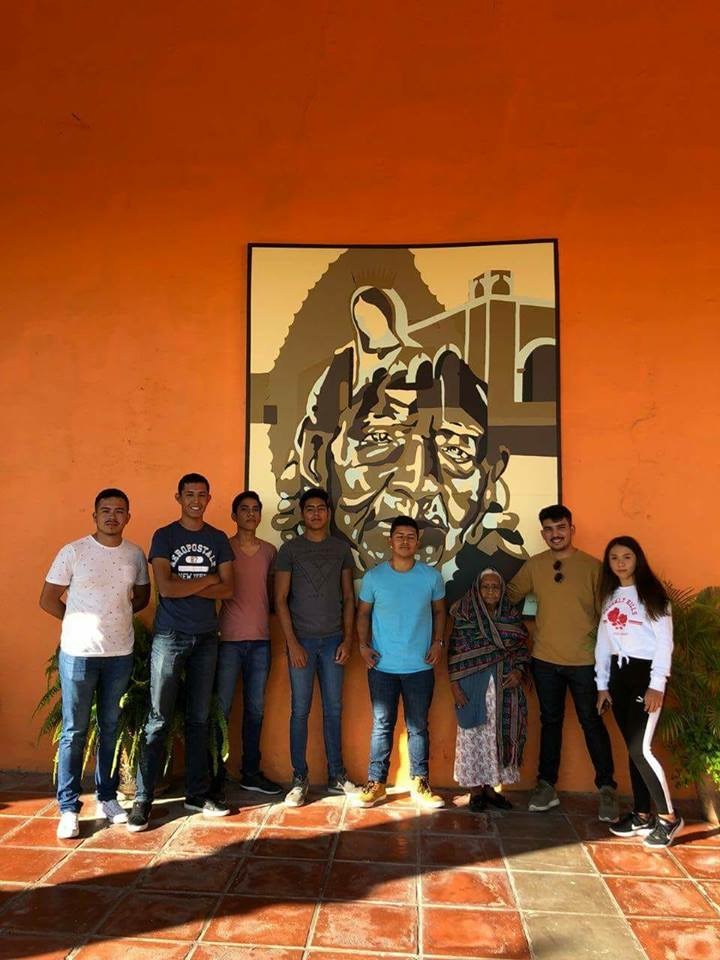Mural,( Ser,Espacioy Creencia ) en Huejotitan