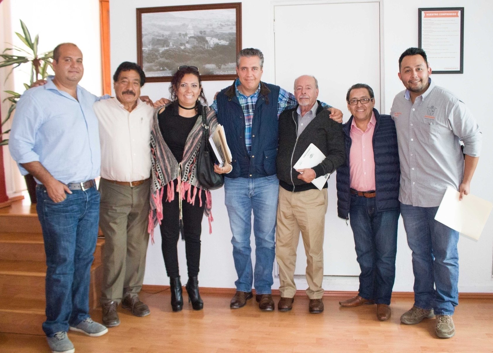 Reunión con la empresa tecnorec