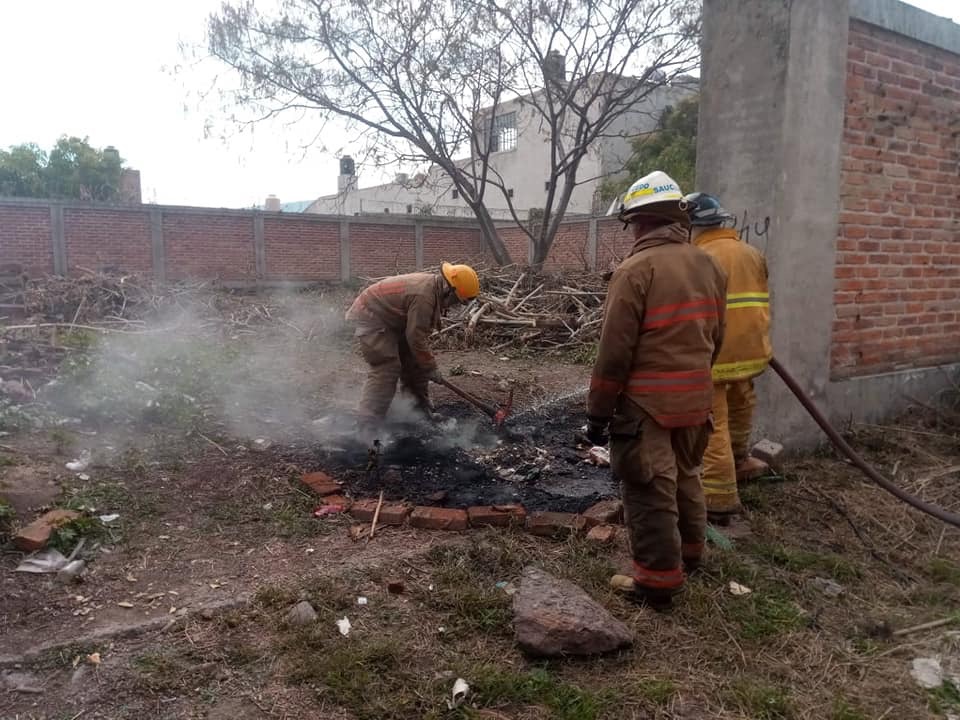 2 incendios en vispera de Navidad